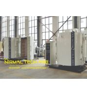 MSF GLOBAL UV Vacuum Metalizing Machine – Model MSF-50UV PVD System, 60kW, 100k Pieces/Day, 440V, Fully Automatic for Perfume Caps & Plastic Mirror Chrome Finishing 